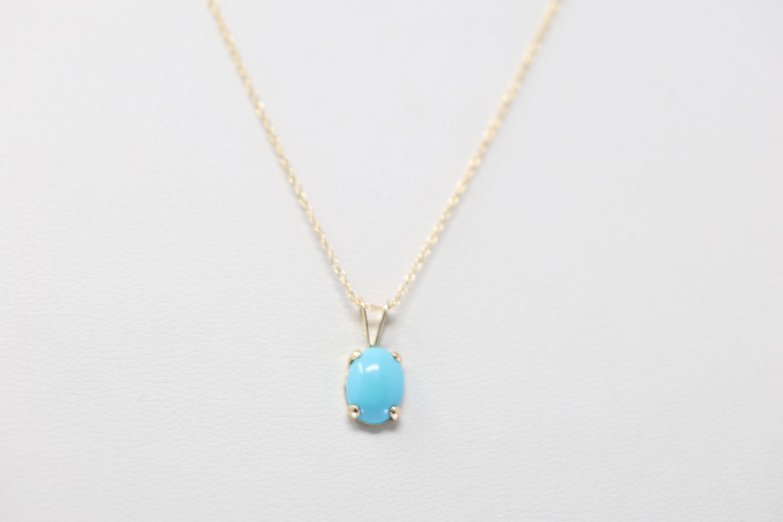 Turquoise Necklace Charm 14Kt. (1 of 4)