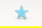 Native America Navajo Sterling Silver Turquoise Star Ring By Donovan Skeets.