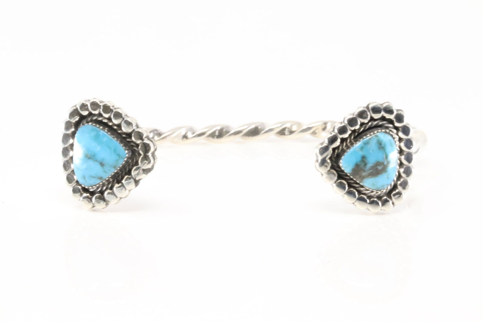 Native America Navajo Sterling Silver Turquoise Bracelet Cuff By Mike Smith.: This is a Native America Navajo Sterling Silver Turquoise Bracelet Cuff By Mike Smith.