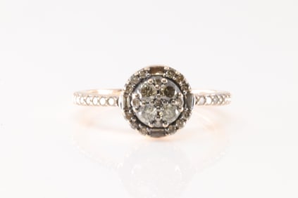 Elegant Diamond Ring 10Kt.