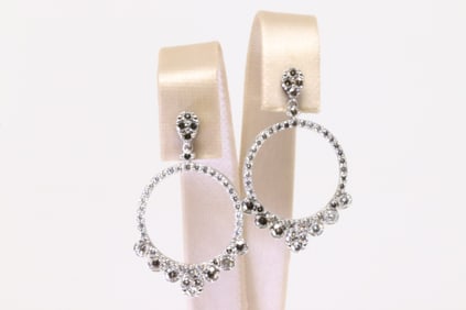 14KT Diamond Earrings