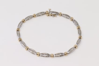 Diamond Bracelet 10Kt.