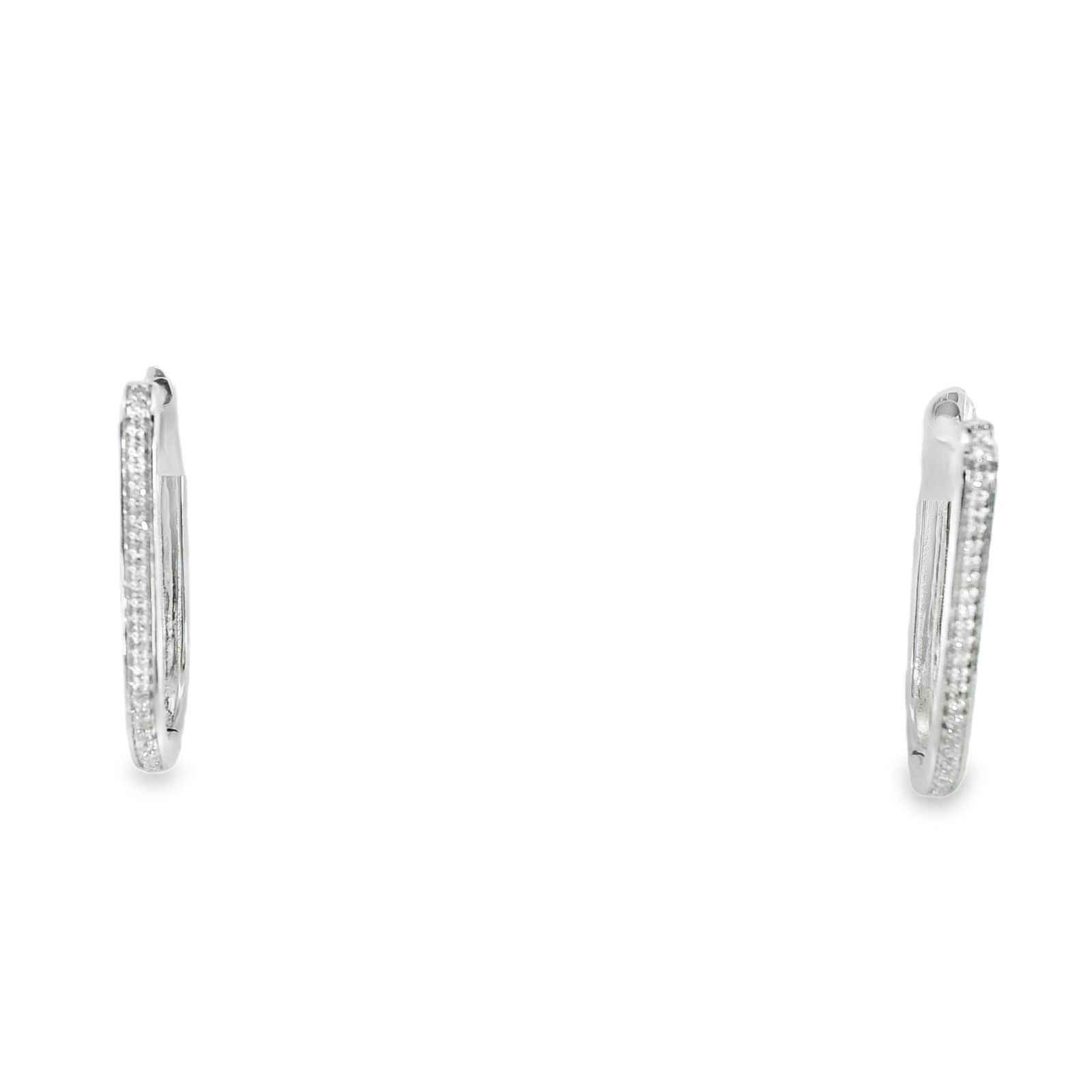 Diamond Hoop Earring 14Kt. (1 of 4)