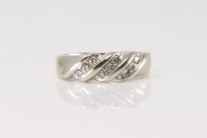 Wedding Diamond Ring 14Kt.