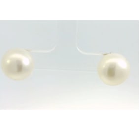 14KT Gold Pearl Post Earrings