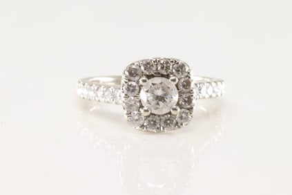 Engegament Diamond Ring 14Kt.
