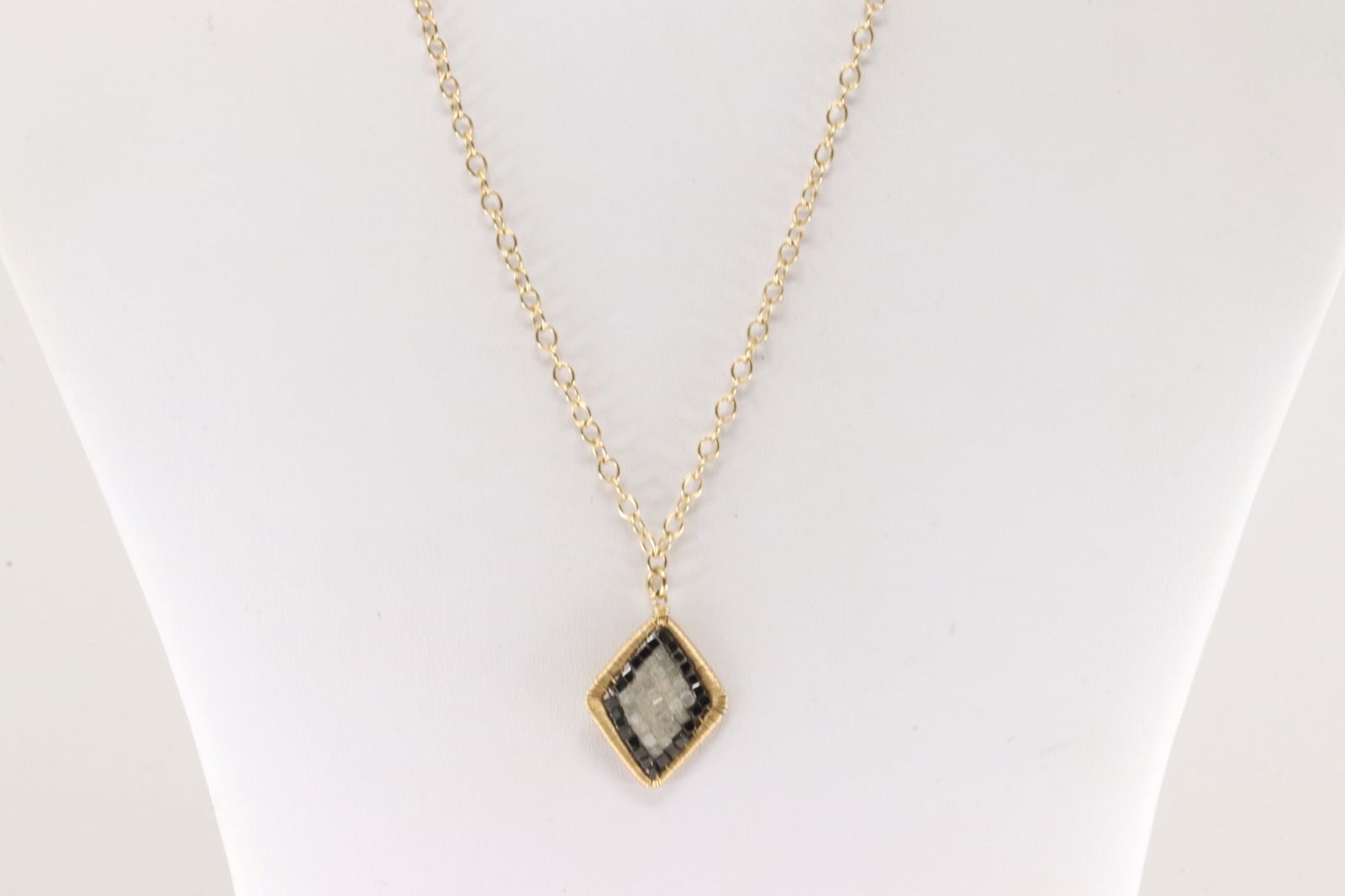 Diamond Necklace 14Kt. (1 of 3)