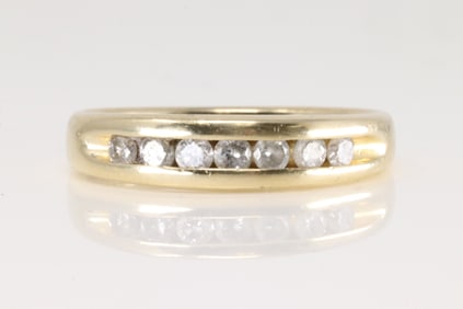 Wedding Diamond Ring 14Kt.