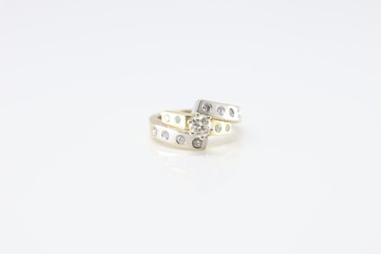 Engagement Diamond Ring 18Kt.