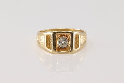 Men's Diamond Ring 14Kt.
