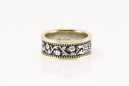 Ring Silver & 18Kt.