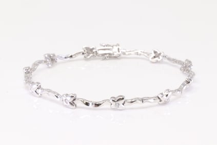 Diamond Butterfly Bracelet 18Kt.