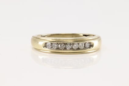 Wedding Diamond Ring 10Kt.