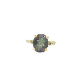 Majestic Gems & Diamond Ring 14Kt.
