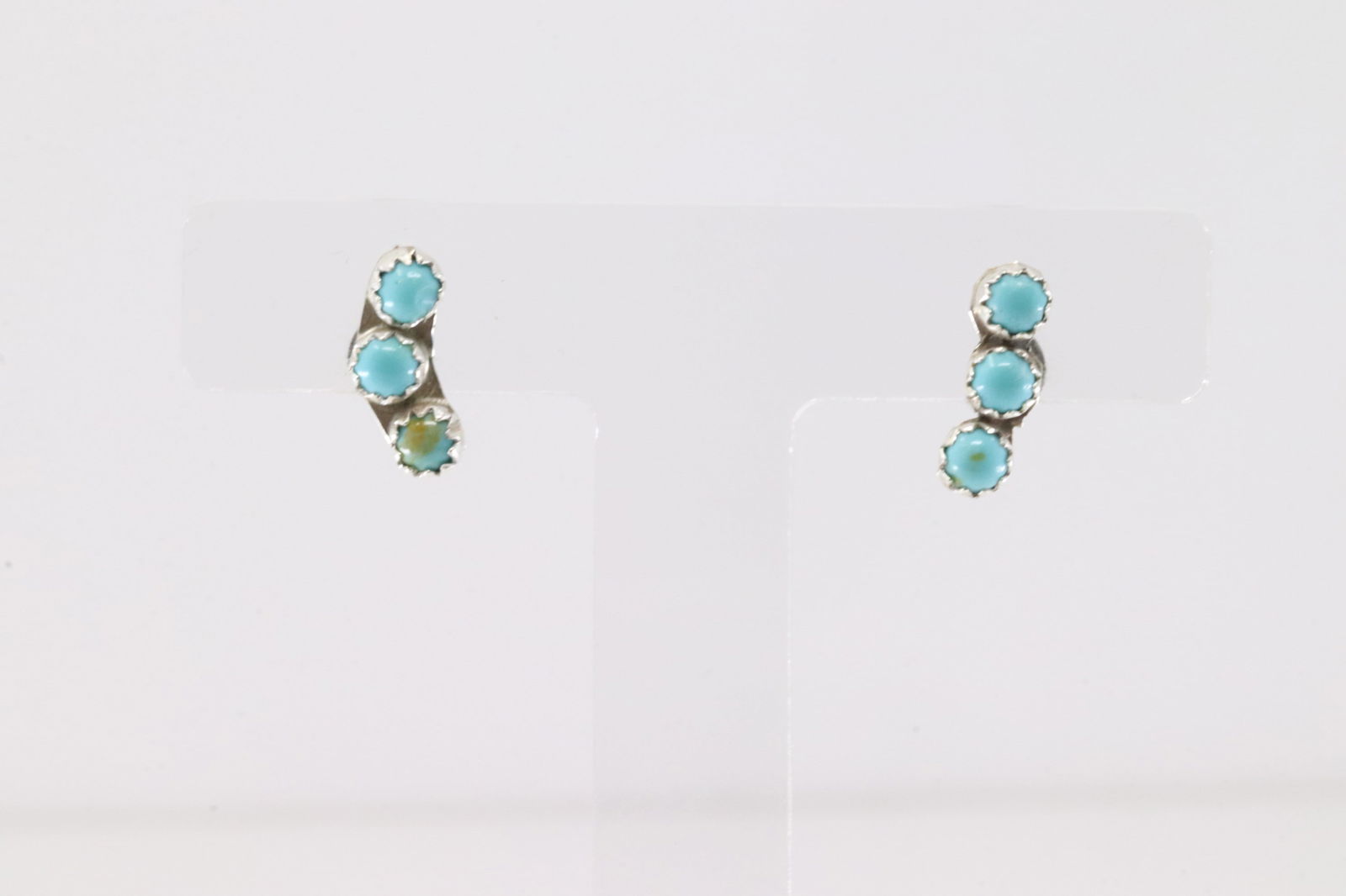 Native America Navajo Sterling Silver Solid Squash Blossom Necklace By Presley Haley. (1 of 5)