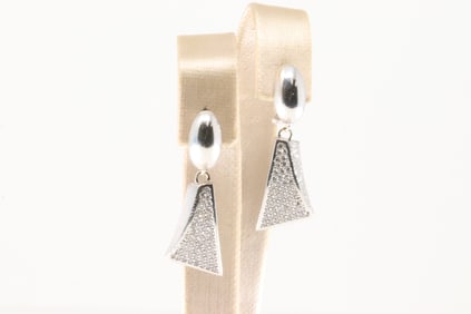 Ladies  Earring 18Kt.