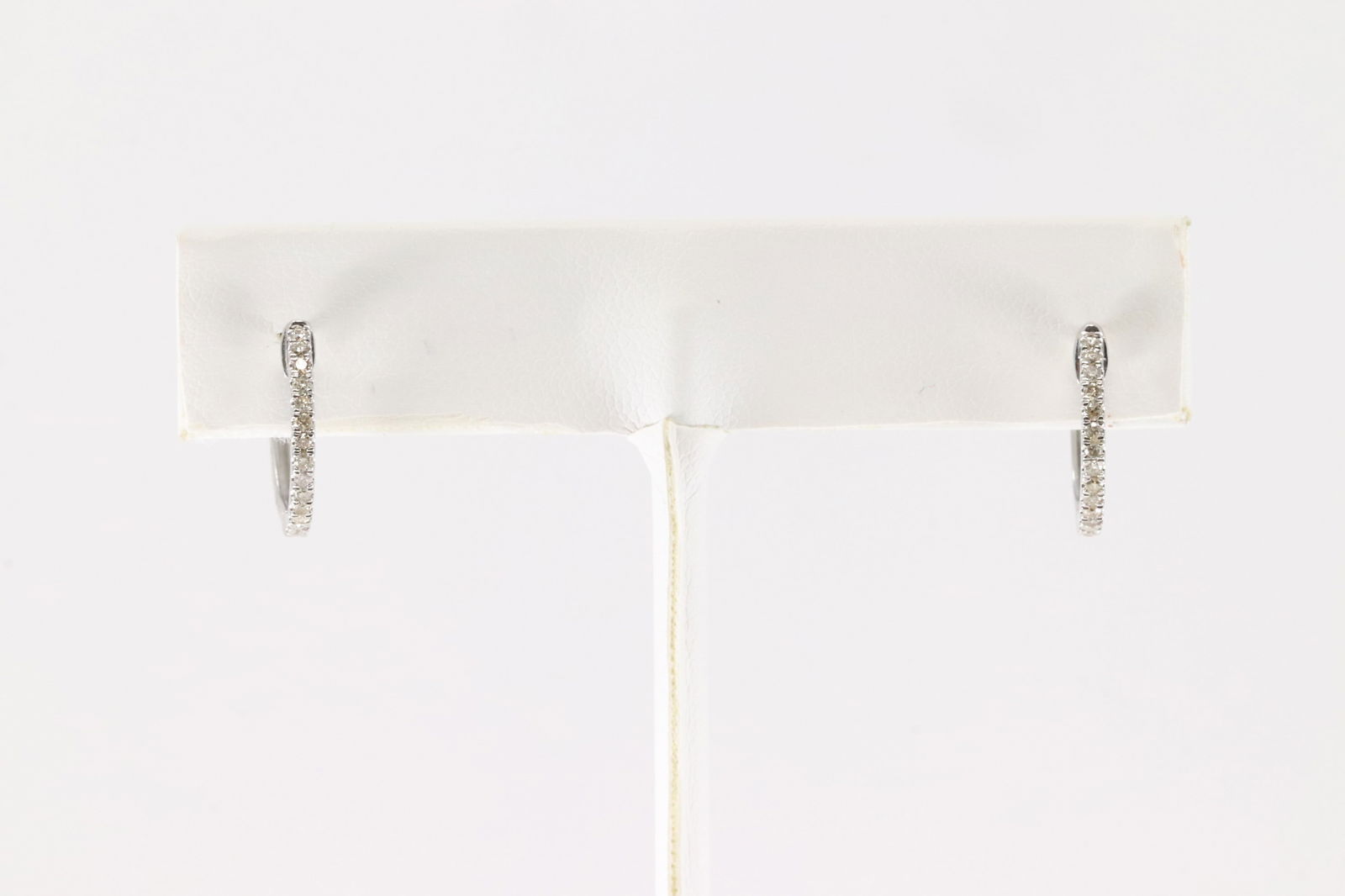 Diamond Hoop Earring 10kt. (1 of 3)