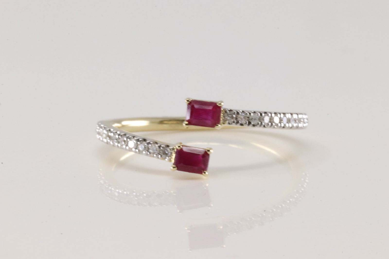 Ruby & Diamond Ring 14Kt. (1 of 3)