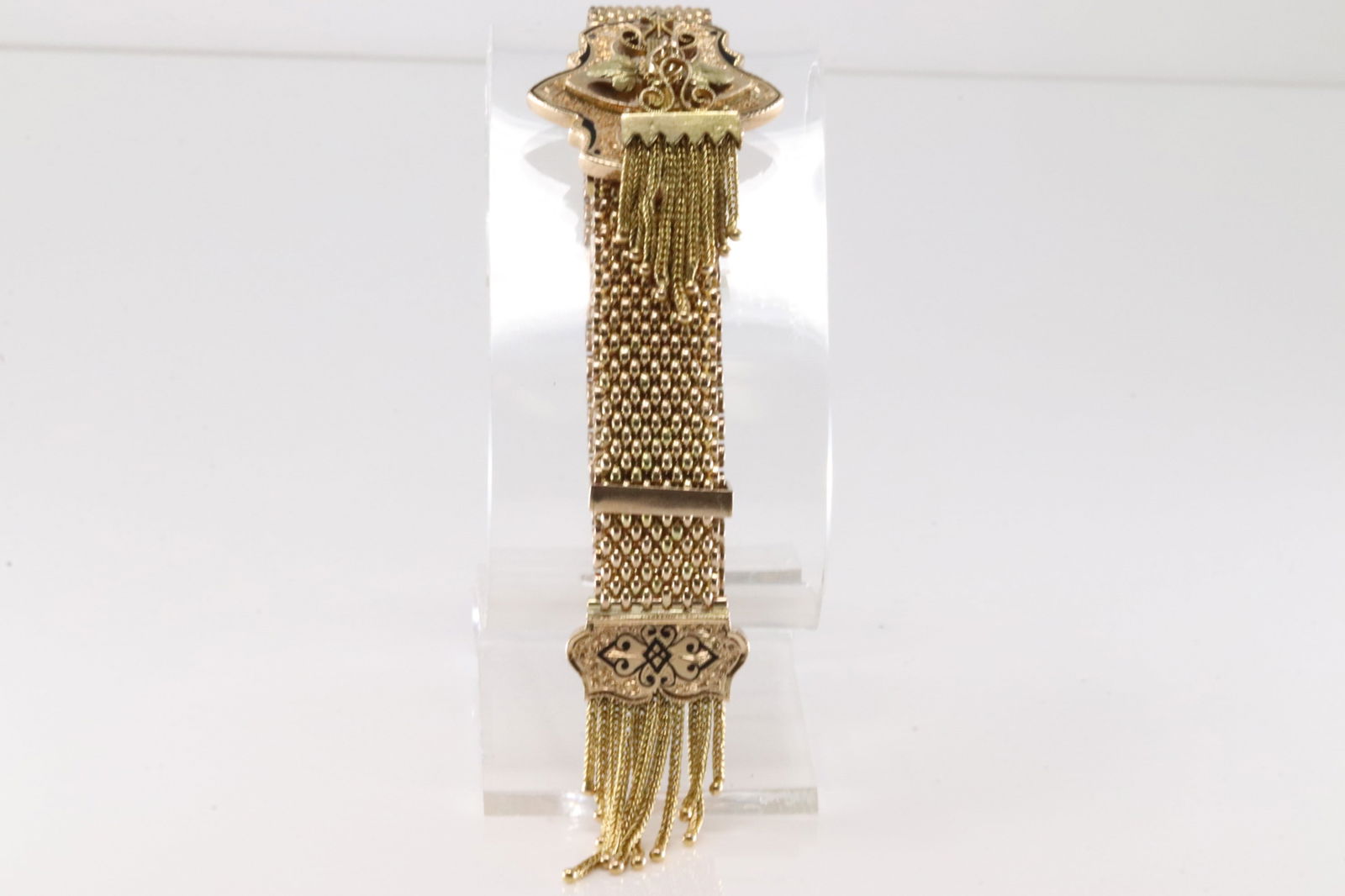 Vintage Tassel Slide Bracelet 14Kt. (1 of 6)