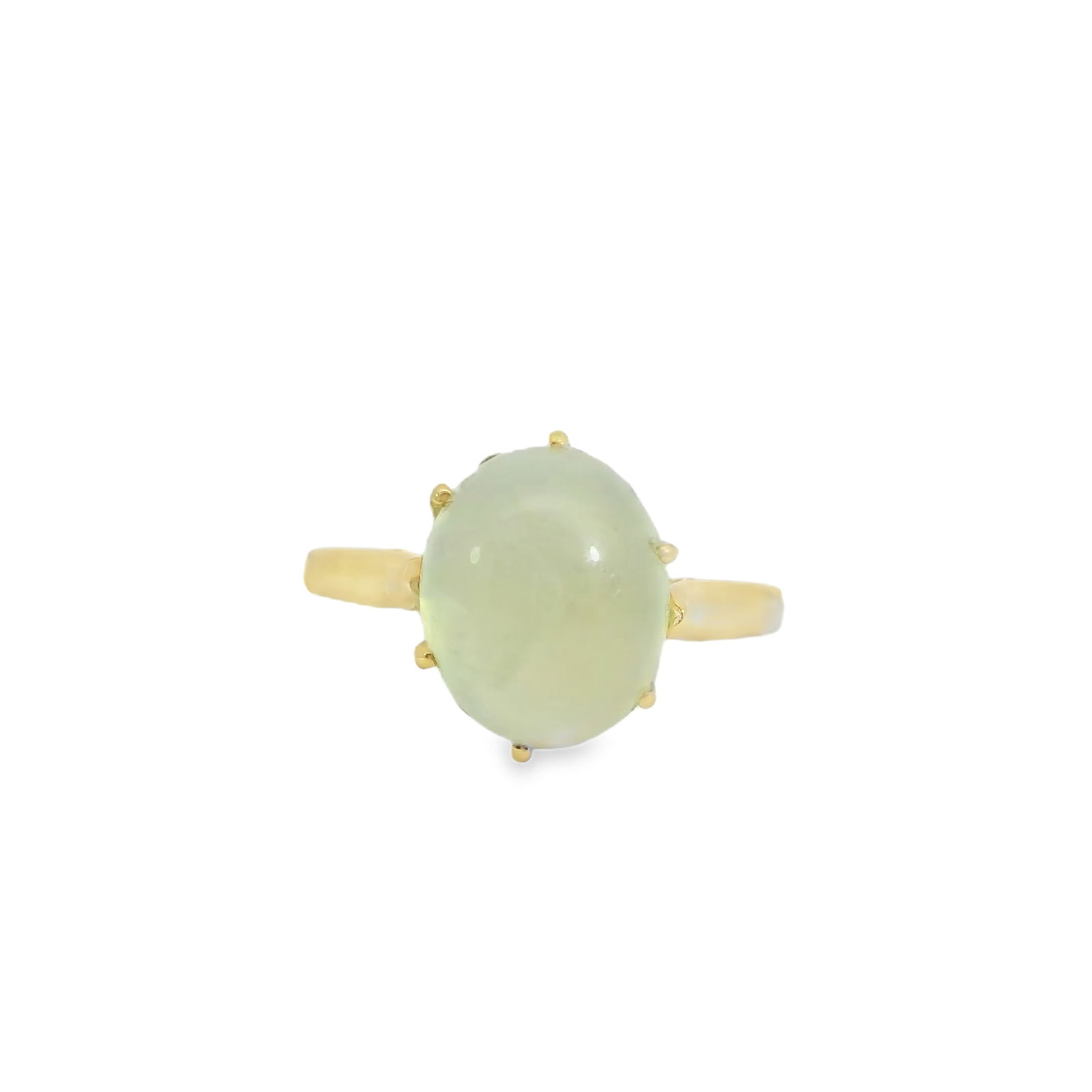 Green Gemstone Ring 10Kt. (1 of 3)