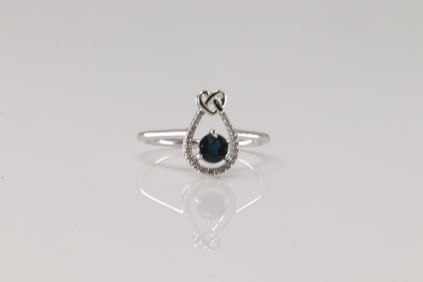 Sapphire & Diamond Ring 10Kt.