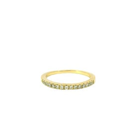 18KT Gold Diamond Ring Band