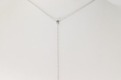 Diamond Dangle Necklace 14Kt.