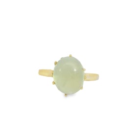 Green Gemstone Ring 10Kt.