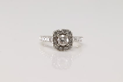Engagement Diamond Ring 14Kt.