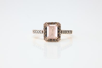 Champagne Diamond Ring 14Kt.