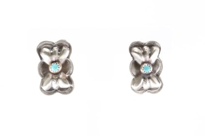 Sterling Silver Turquoise Post Earring's.
