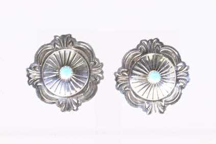 Sterling Silver Turquoise Post Earring's.