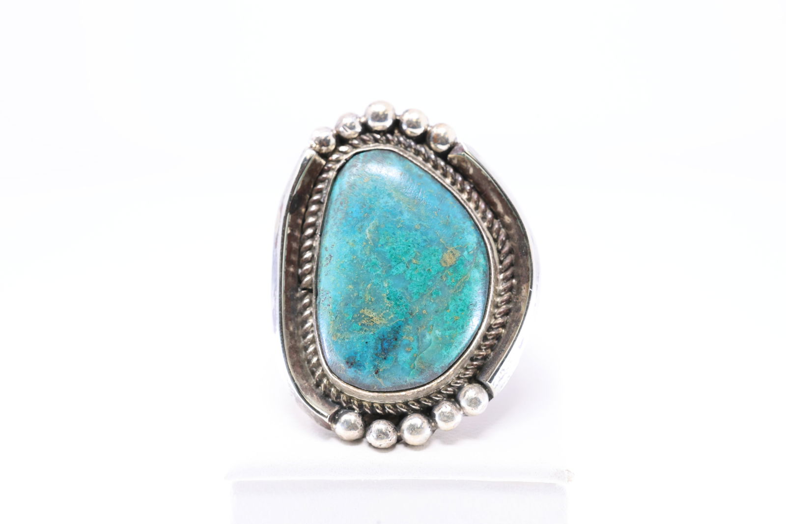 America Sterling Silver Turquoise Ring. (1 of 4)