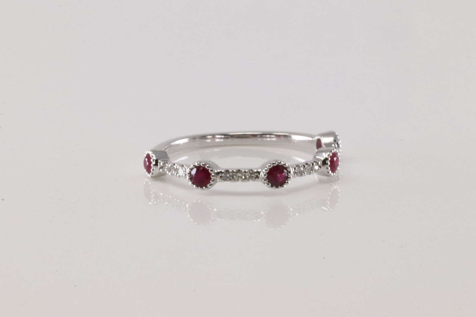 Ruby & Diamond Ring 10Kt. - 2