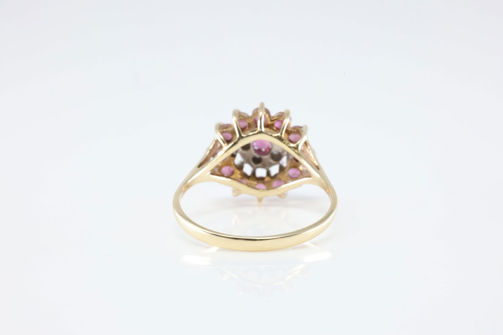Ruby & Diamond Ring 10Kt. - 4