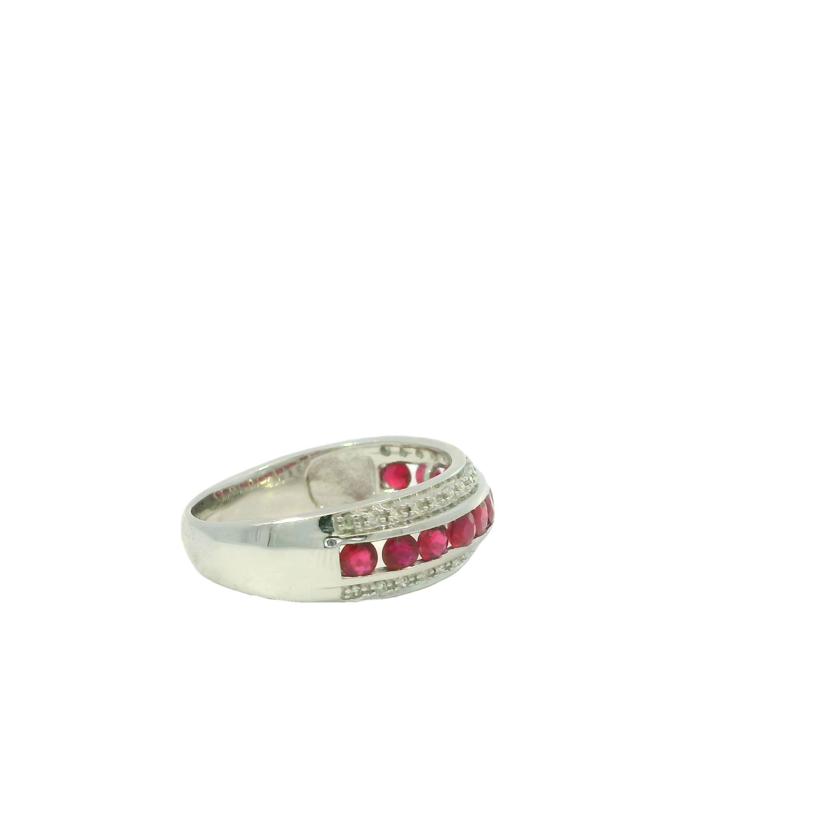 Ruby & Diamond Ring 10Kt. - 4