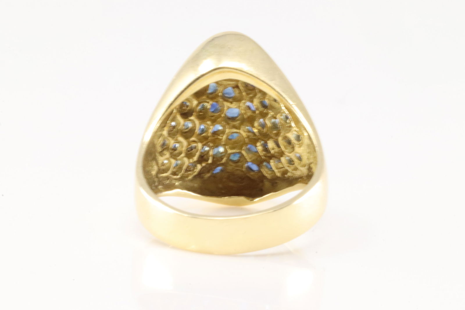 Sapphire Ring 18Kt. - 4