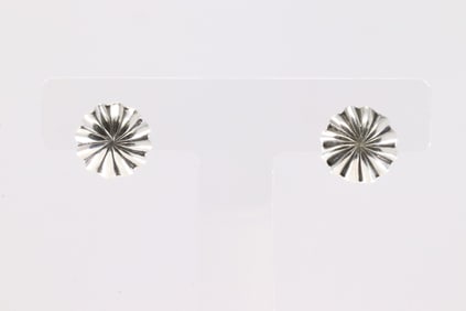 America Sterling Silver Conch Post Earring's.