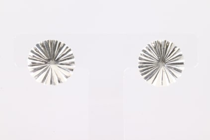 America Sterling Silver Conch Post Earring's.