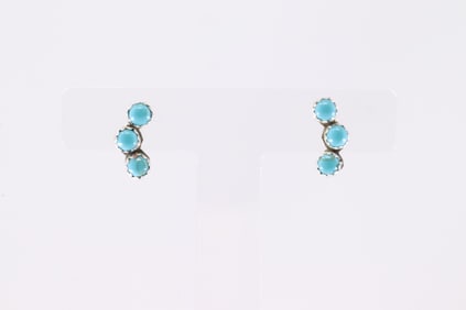 Sterling Silver Turquoise Post Earring's.