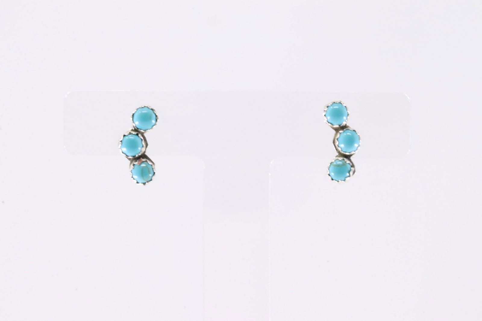 Sterling Silver Turquoise Post Earring's.: This is a Sterling Silver Turquoise Post Earring's.