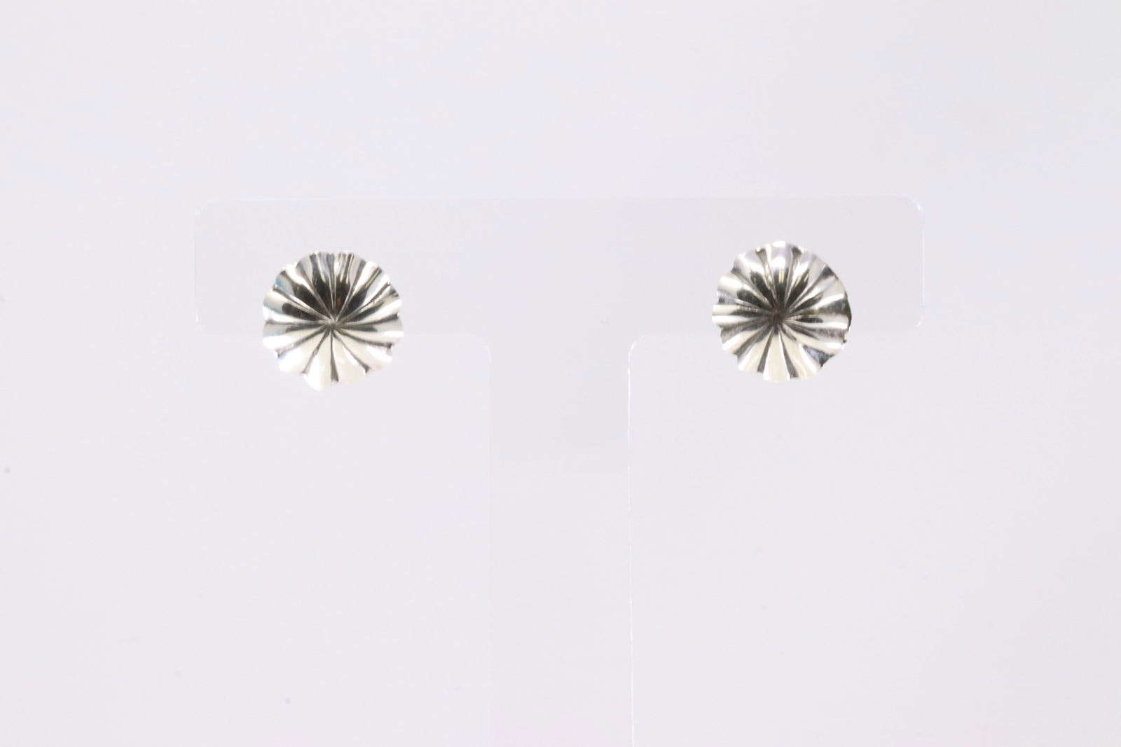 Sterling Silver Solid Stamp Post Earring's. (1 of 3)