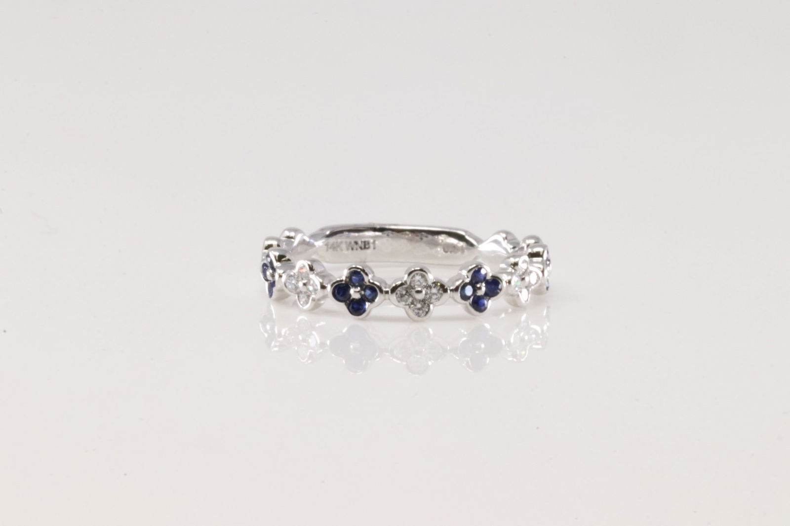 Sapphire & Diamond Ring 14Kt. (1 of 3)