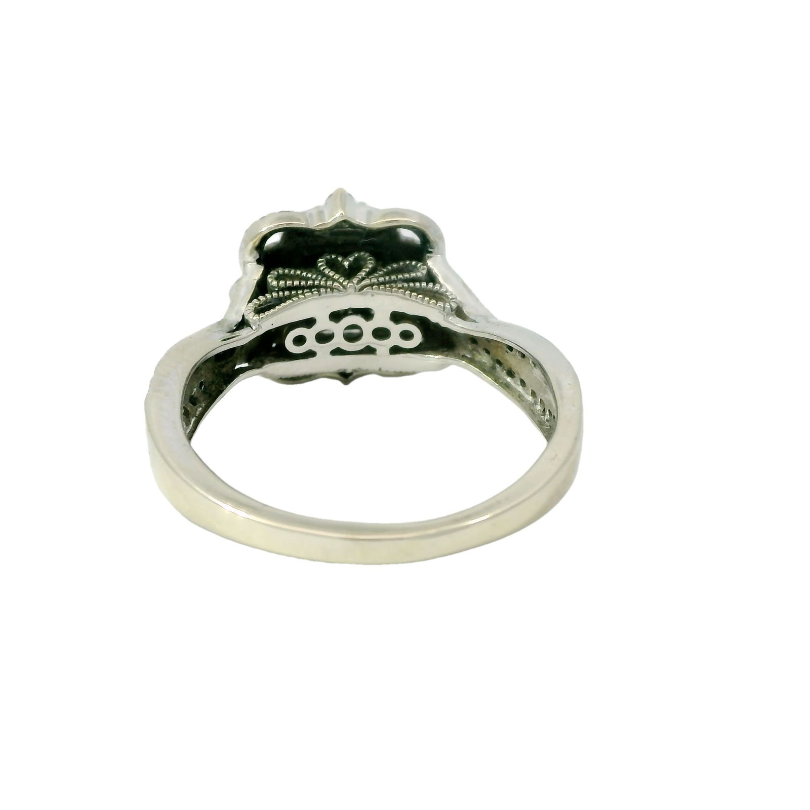 White Gold Diamond Ring - 3