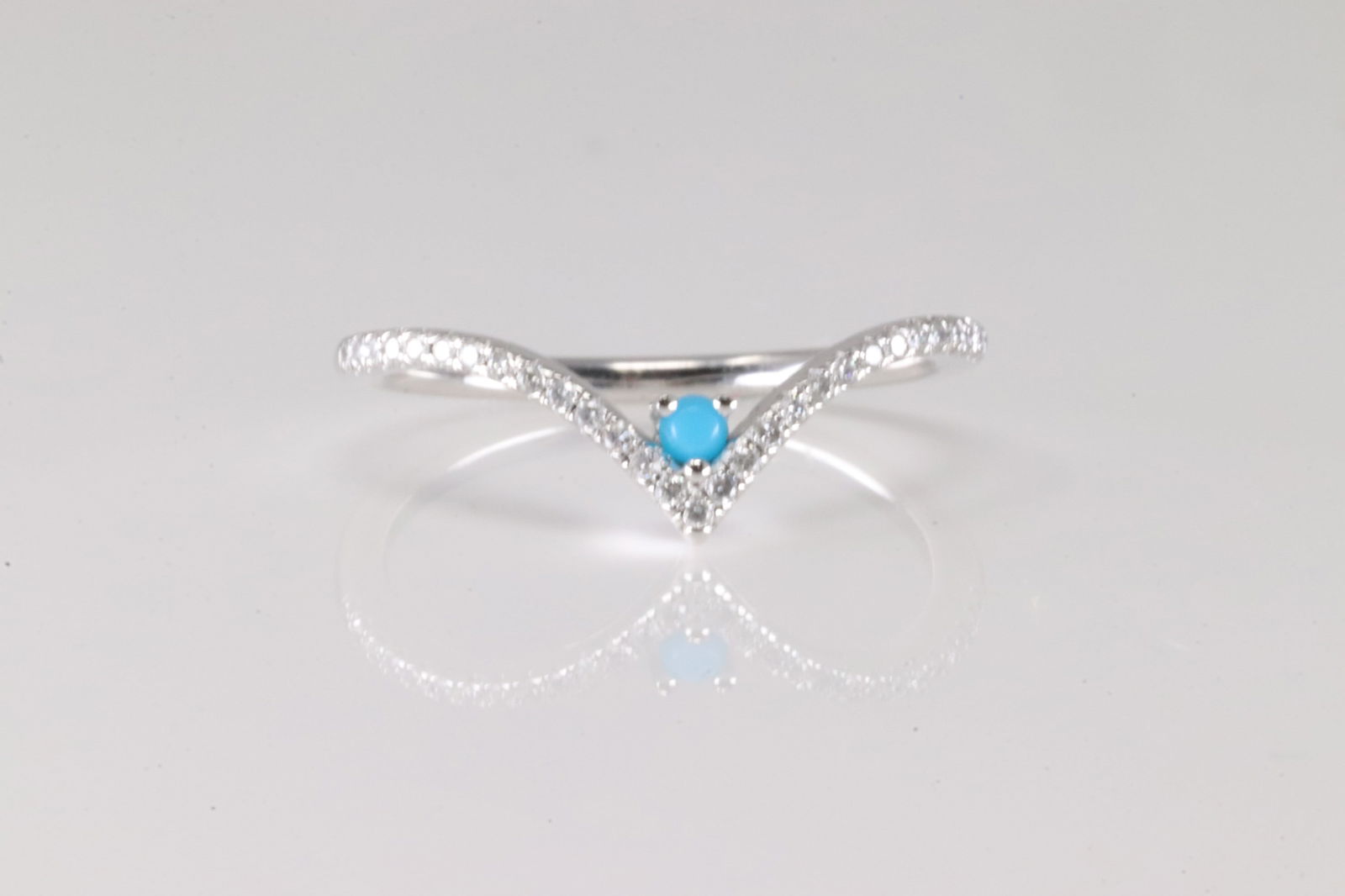 Turquoise & Diamond Ring 14Kt. (1 of 4)
