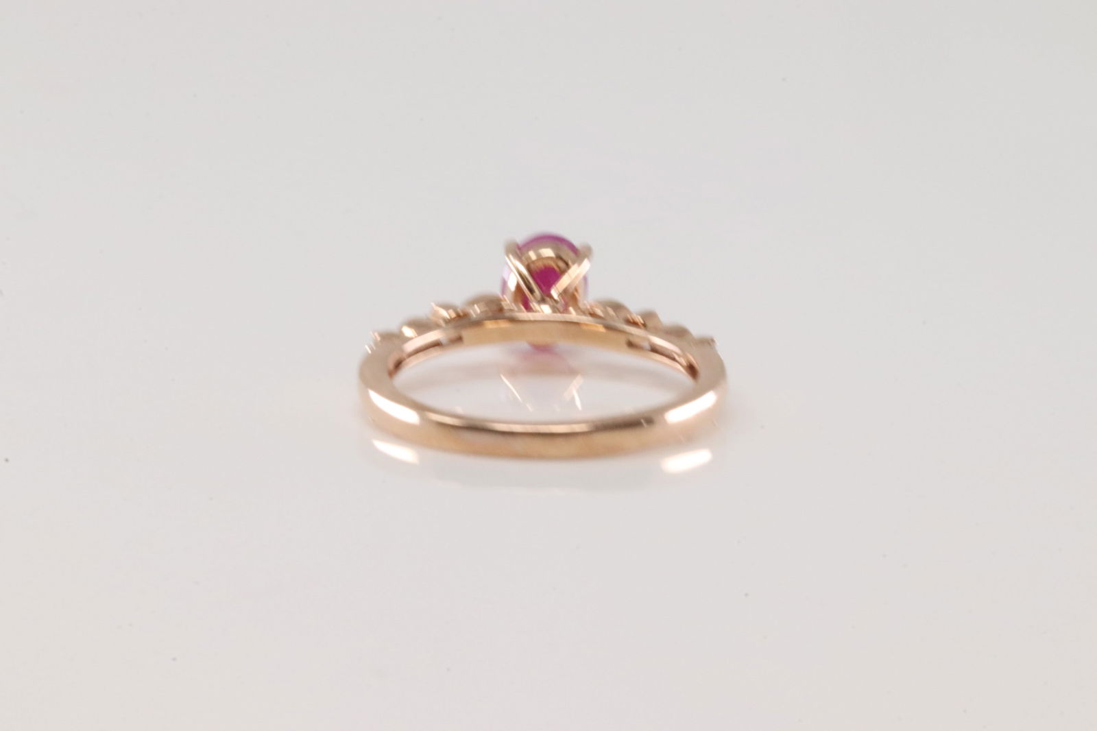 Ruby & Diamond Ring 10Kt. - 4