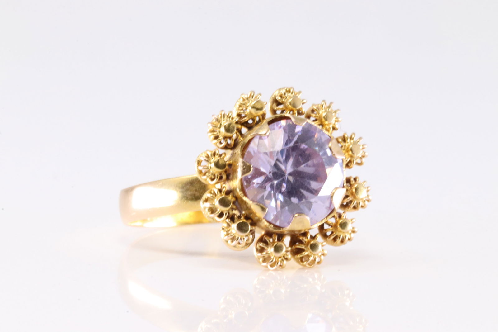 Amethyst Ring 14Kt. - 2