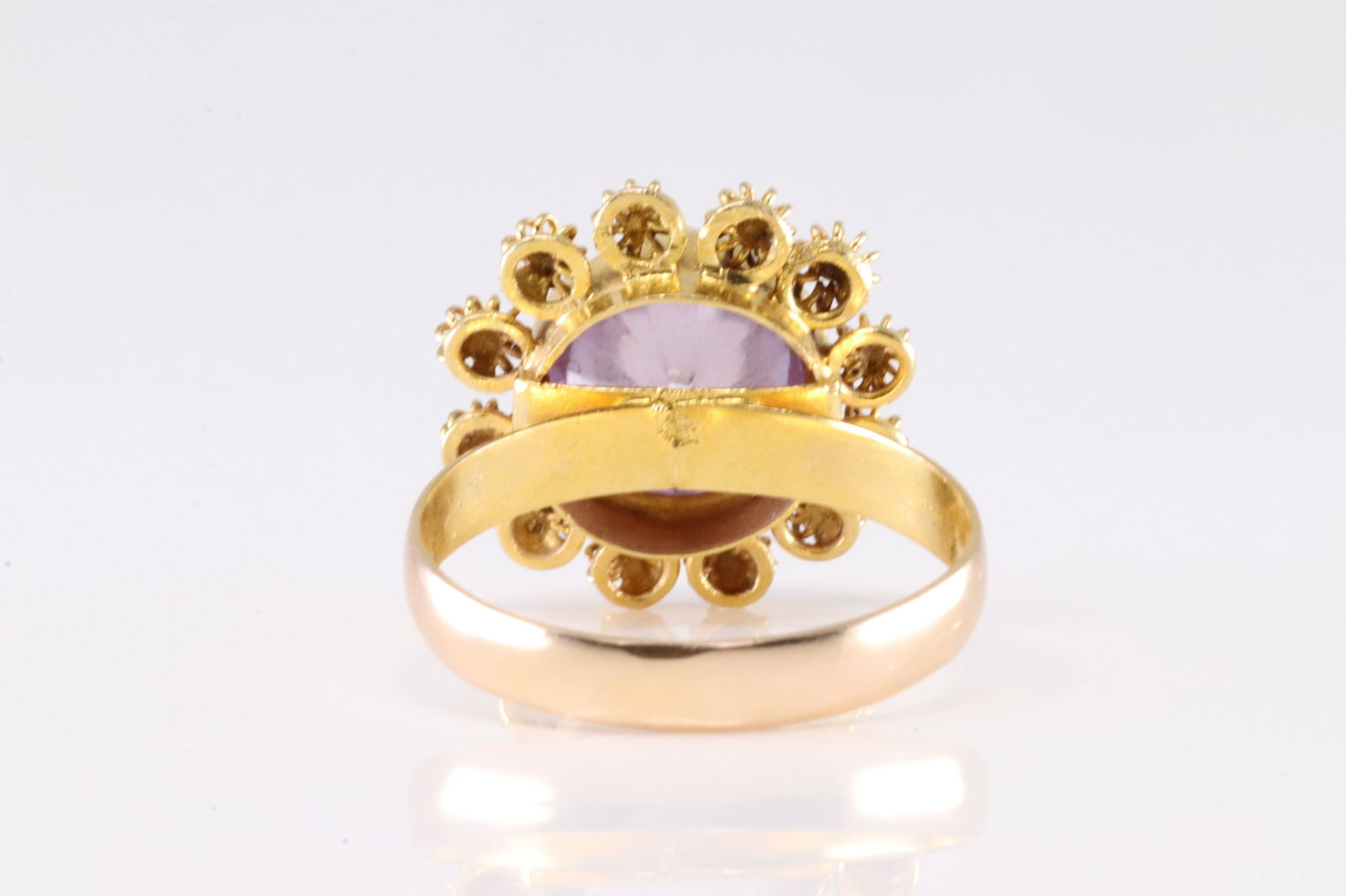 Amethyst Ring 14Kt. - 4