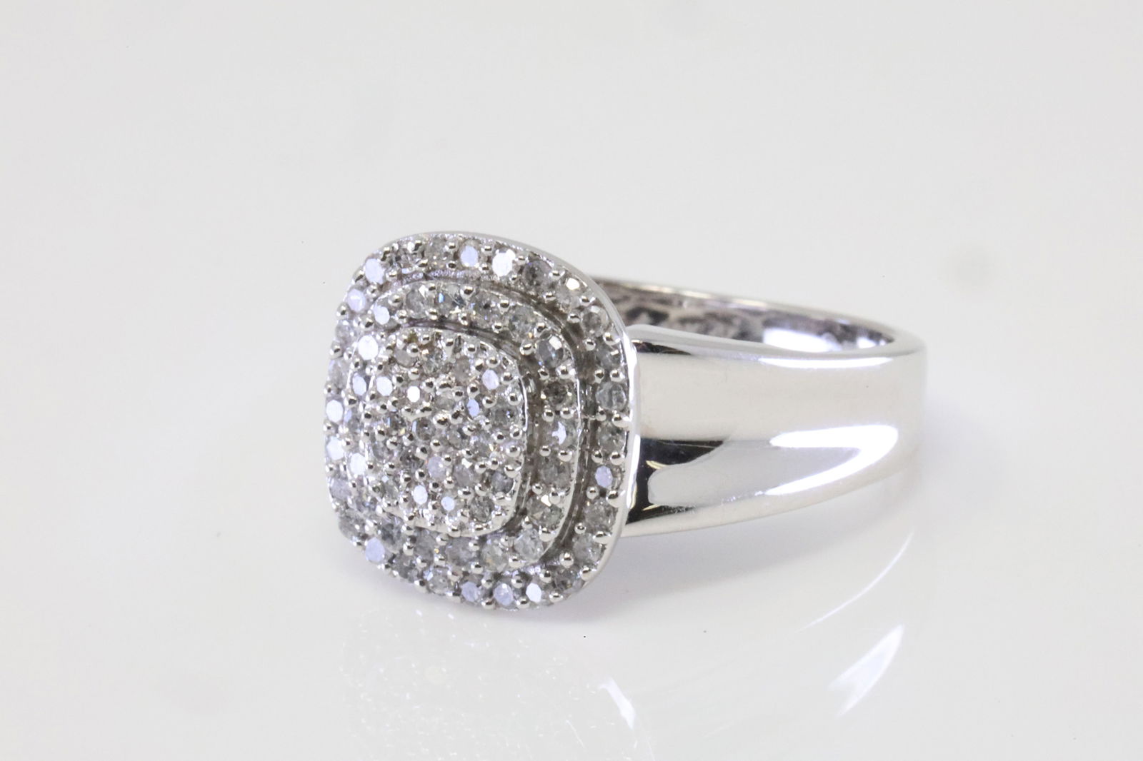 Wedding Diamond Ring 10Kt. - 2