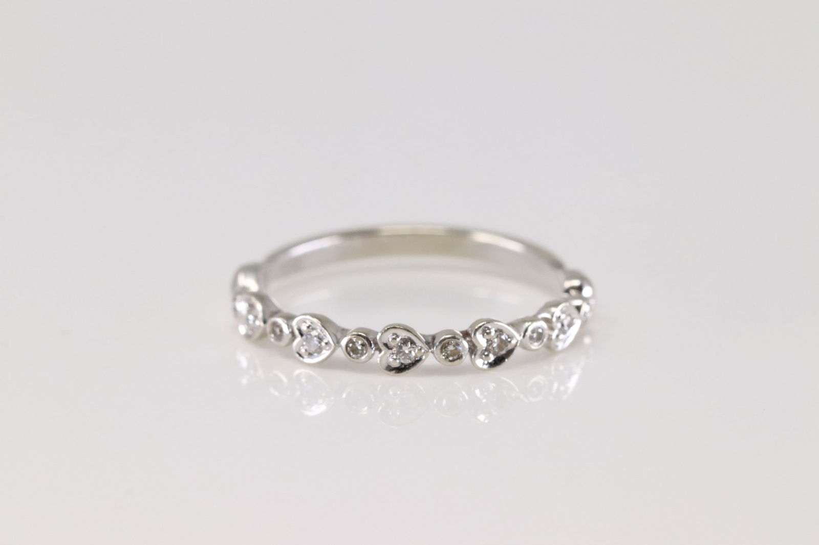 Diamond Heart Ring 14Kt. (1 of 3)